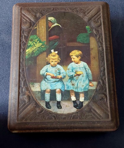 Ancienne boîte tôle - boîte,