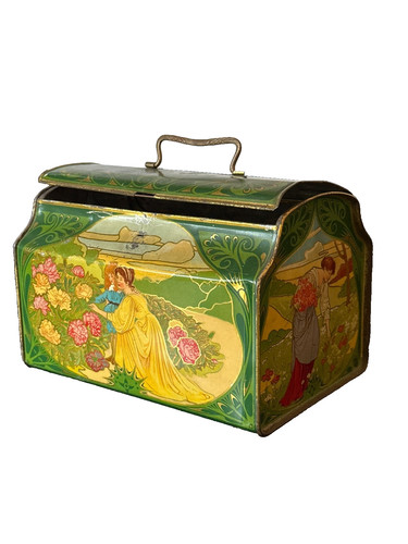 Ancienne boite tôle - ancienne,