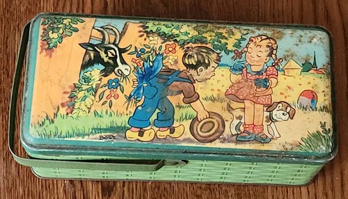 Ancien boite gouter panier - gouter,