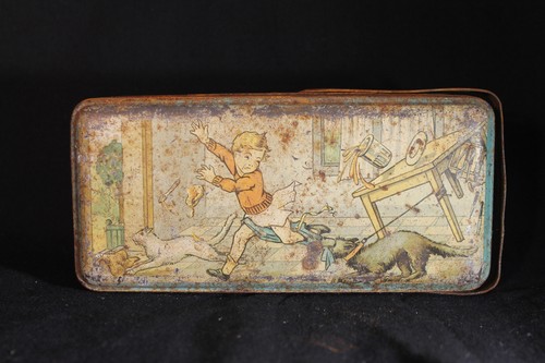 Ancienne boite tôle - ancienne,